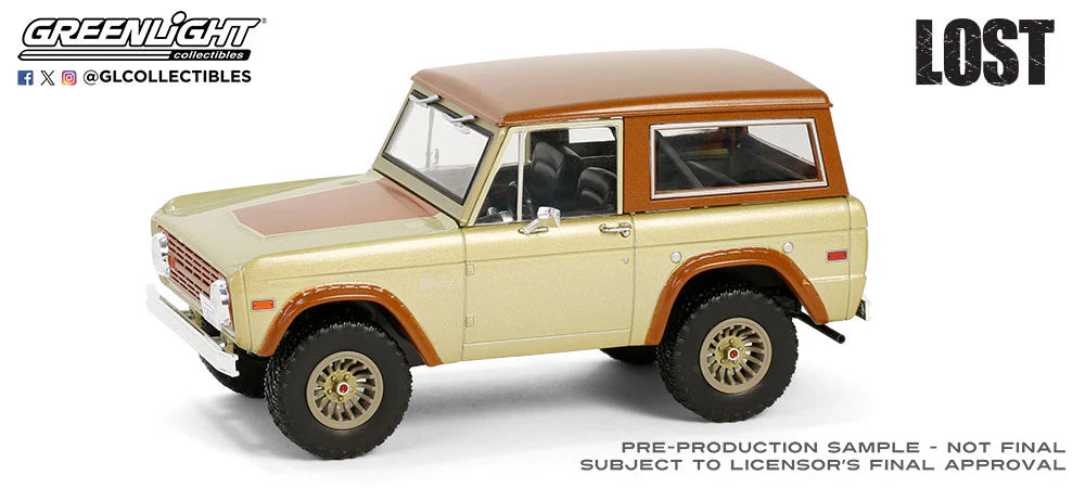 Ford Bronco Lost (Tv Series, 2004-10) 1970 1/24 GreenLight GR84201/12