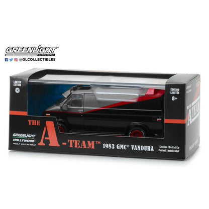 GMC Vandura The A Team (1983-87) Black 1983 1/43 GreenLight GR86515