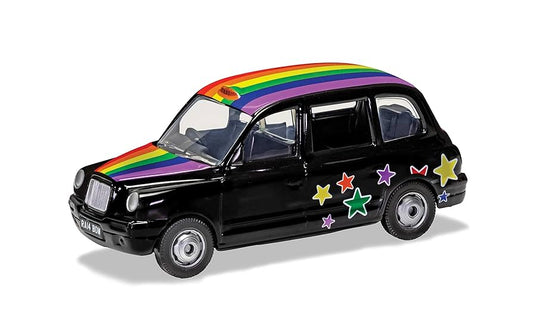 'Peace and Love' London Taxii - Rainbow - 1/36 Scale Corgi GS85929