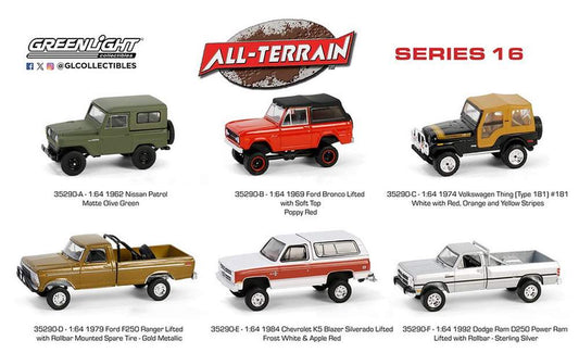 All-Terrain Series 16 set off 6 1/64 GreenLight GR35290/48