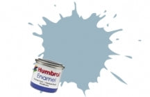 US Ghost Grey Satin Enamel Paint 14ml - Humbrol 127