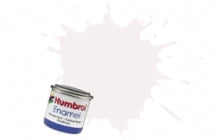 White Satin Enamel Paint 14ml - Humbrol 130