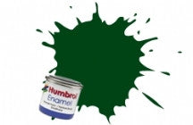Dark Green Satin Enamel Paint 14ml - Humbrol 195