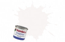 White Gloss Enamel Paint 14ml - Humbrol 22