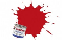 Scarlet Matt Enamel Paint 14ml - Humbrol 60