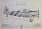 SAAF AT-6 Harvard 7293 Profile Poster - H7293