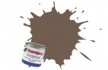 Chocolate Matt Enamel Paint 14ml - Humbrol 98