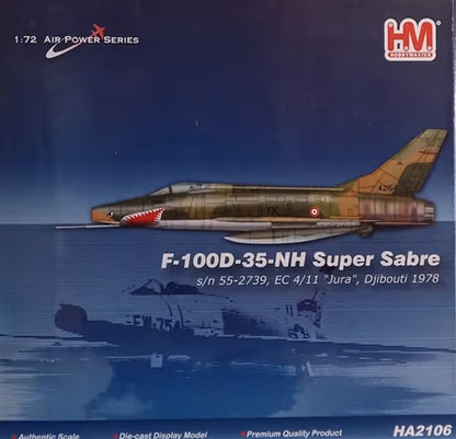 F-100D-35-NH Super Sabre 1/72 Scale Hobby Master HA2106