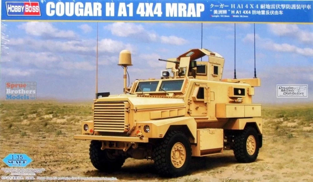 COUGAR 4X4 MRAP - 1/35 Scale Hobby Boss 80156