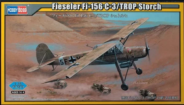 FIESLER FI-156 C-3/TROP STORCH  - 1/35 Scale Hobby Boss 80181
