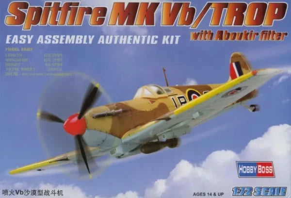 Spitfire Mk.Vb Trop - 1/72 Scale Hobby Boss 80214