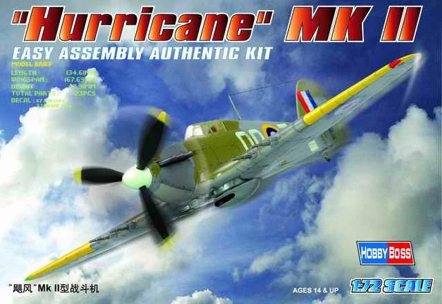 Hurricane Mk.II - 1/72 Scale Hobby Boss 80215