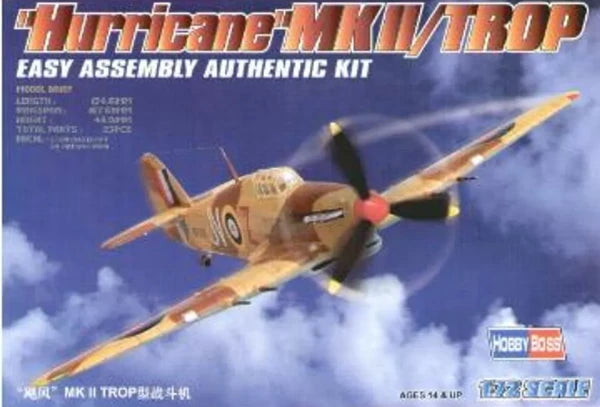 Hurricane Mk II Trop - 1/72 Scale Hobby Boss 80216