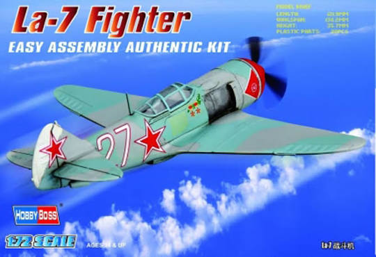 Lavochkin La-7  - 1/72 Scale Hobby Boss 80236