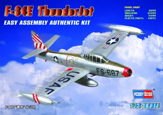 F-84E THUNDERJET - 1/72 Scale Hobby Boss 80246