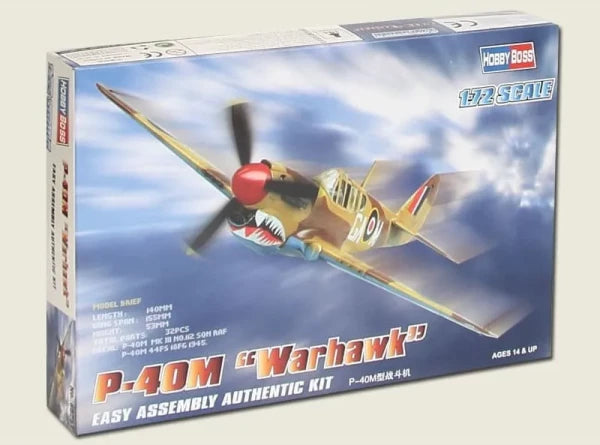 Curtiss P-4M Kittyhawk - 1/72 Scale Hobby Boss 80251