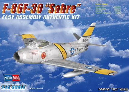 F-86F-30 Sabre - 1/72 Scale Hobby Boss 80258
