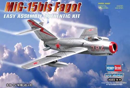 MiG-15bis Fagot - 1/72 Scale Hobby Boss 80263