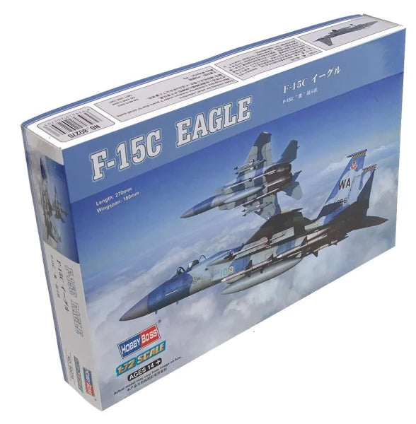 F-15C EAGLE FIGHTER - 1/72 Scale Hobby Boss 80270