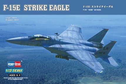 F-15E Strike Eagle - 1/72 Scale Hobby Boss 80271