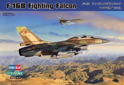 F-16B FIGHTING FALCON - 1/72 Scale Hobby Boss 80273
