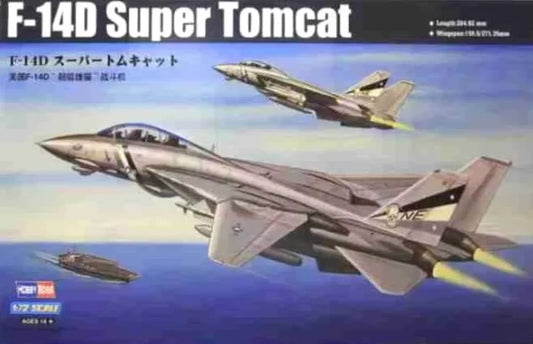 Grumman F-14D Super Tomcat - 1/72 Scale Hobby Boss 80278