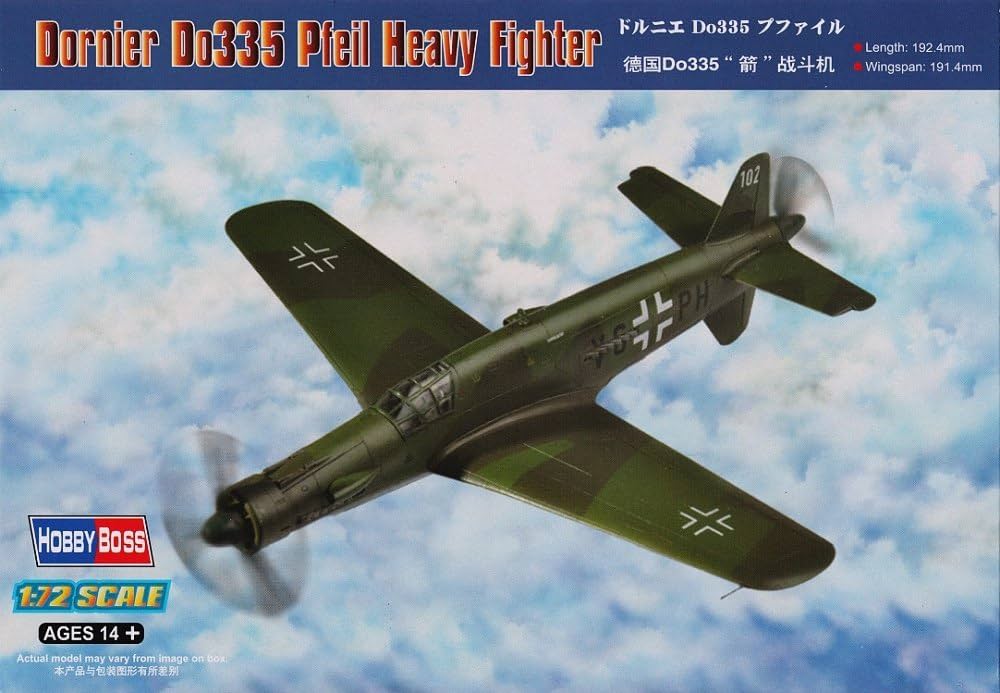 DORNIER DO.335 PFEIL - 1/72 Scale Hobby Boss 80293