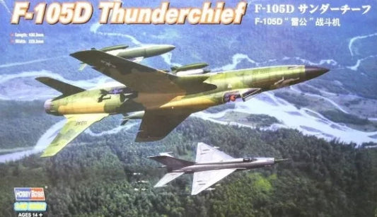 F-105D THUNDERCHIEF - 1/48 Scale Hobby Boss 80332