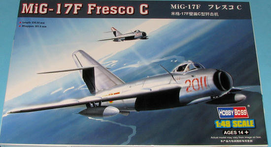 MIG-17F FRESCO C - 1/48 Scale Hobby Boss 80334