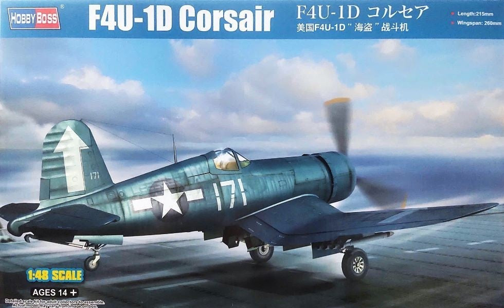 F4U-1D CORSAIR - 1/48 Scale Hobby Boss 80384