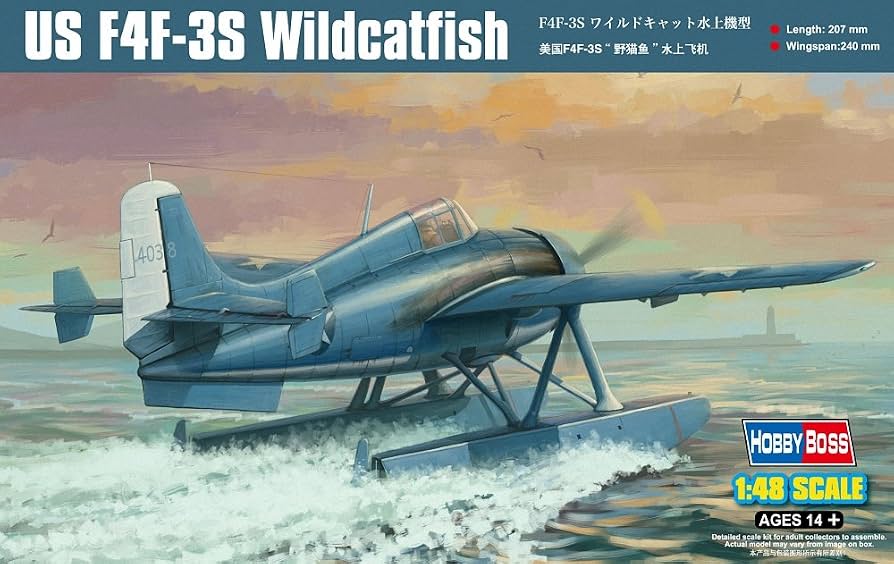 F4F-3S WILDCATFISH  - 1/48 Scale Hobby Boss 81729