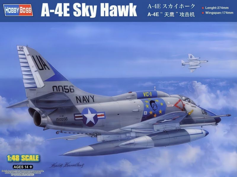 A-4E SKY HAWK - 1/48 Scale Hobby Boss 81764