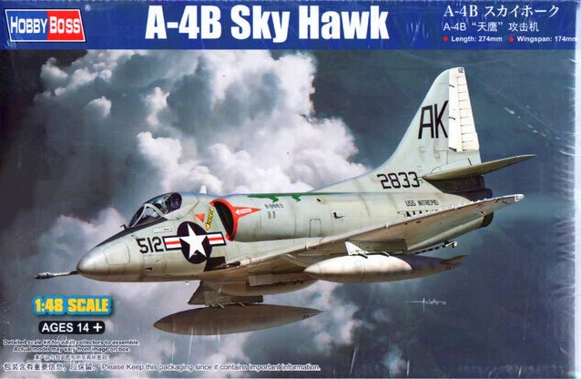A-4B SKY HAWK - 1/48 Scale Hobby Boss 81790