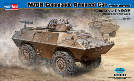 M706 COMMANDO ARMORED CAR - 1/35 Scale Hobby Boss 82419