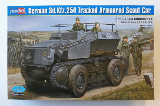 SD.KFZ. 254 TRACKED ARMOUR SCOUT - 1/35 Scale Hobby Boss 82491