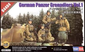 GERMAN PANZER GRENADIERS VOL.1 - 1/35 Scale Hobby Boss 84404