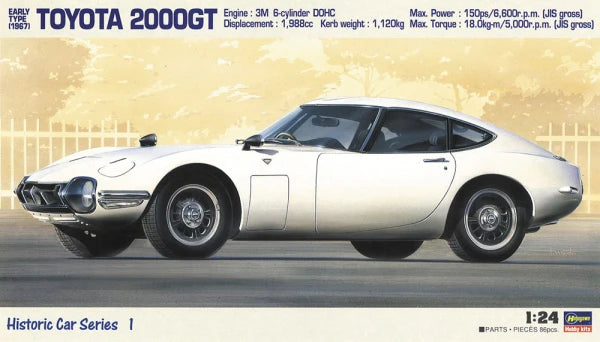 Toyota 2000GT - 1/24 Scale Hasegawa HC01