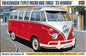 Volkswagen Type 2 Microbus - 1/24 Scale Hasegawa HC10