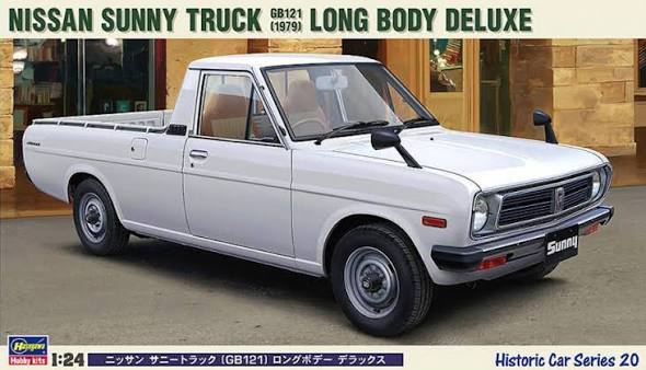 Nissan Sunny Truck GB121 Long Body - 1/24 Scale Hasegawa HC20