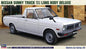 Nissan Sunny Truck GB121 Long Body - 1/24 Scale Hasegawa HC20