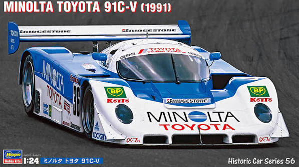 Minolta Toyota 91C-V - 1/24 Scale Hasegawa HC56