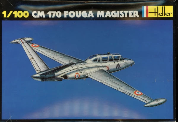 CM170 Fouga Magister - 1/100 Scale Heller - HEL005
