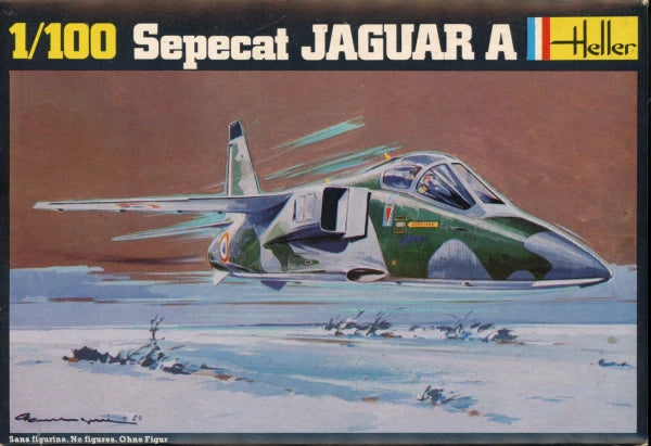 Sepecat Jaguar A - 1/100 Scale Heller - HEL016