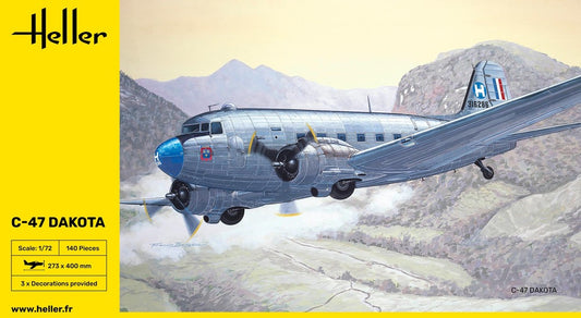 Douglas C-47 Dakota - 1/72 Scale Heller 30372