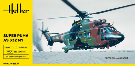AS.332 M1 Super Puma - 1/72 Scale Heller 80367