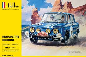 Renault R8 Gordini - 1/24 Scale Heller 80700