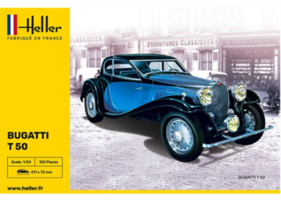 Bugatti T.50 - 1/24 Scale Heller 80706