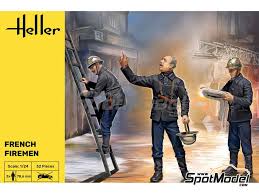 French Fireman - 3 Figures - 1/35 Scale Heller 82753