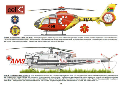 Helicopter Emergency Medical Services and Surf and Sea Rescue Helicopters in South Africa