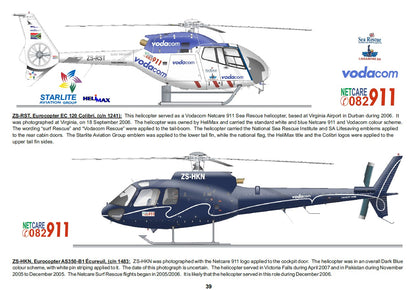 Helicopter Emergency Medical Services and Surf and Sea Rescue Helicopters in South Africa